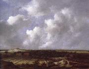 Jacob van Ruisdael View of the Dunes near Bl oemendaal with Bleaching Fields oil painting picture wholesale